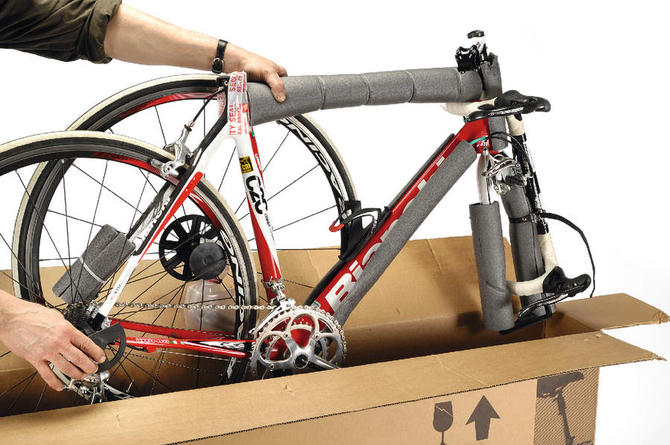 fietsverpakken voor carbon reparatie